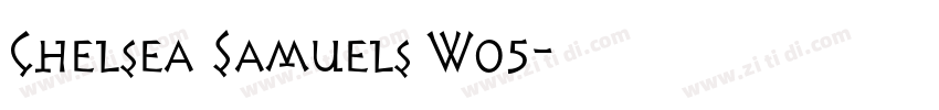 Chelsea Samuels W05字体转换